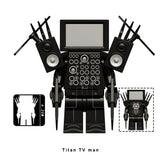 Load image into Gallery viewer, Skibidi Toilet Collection: Series 4 — 4-Piece Custom Minifigure Set