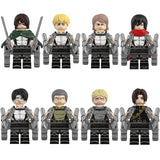Load image into Gallery viewer, Attack-on-Titan-AOT-Custom-Anime-Brick-Minifigures-Toy-Set