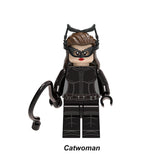 Load image into Gallery viewer, Catwoman Selina Kyle Batman Universe LEGO-compatible minifigure | custom brick minifigures
