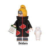 Load image into Gallery viewer, Deidara Naruto set 5 LEGO-compatible custom anime brick minifigure with clay bomb arms
