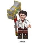 Load image into Gallery viewer, Jayce_arcane-league-of-legends-jayce-and-heroes-lego-compatible-minifigures-set
