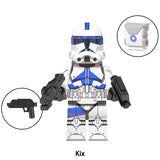 Load image into Gallery viewer, Kix_star-wars-clone-wars-501st-legion-troopers-custom-movie-minifigures-set