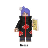 Load image into Gallery viewer, Konan Naruto set 5 LEGO-compatible custom anime brick minifigure with paper wings