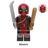 Load image into Gallery viewer, Masacre_marvel-mashup-animated-wolverine-and-deadpool-custom-minifigures-set