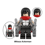 Load image into Gallery viewer, Mikasa-Ackerman-Compatible-Lego-Minifigure