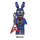 Load image into Gallery viewer, Nightmare_Bonnie_FNAF_LEGO_Custom_Brick_Minifigure_Toy_Series_2