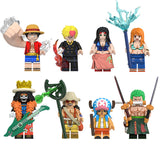 Load image into Gallery viewer, One Piece LEGO-compatible custom anime brick minifigures toy set 1