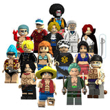 Load image into Gallery viewer, One Piece LEGO-compatible custom anime brick minifigures toy set 2