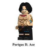 Load image into Gallery viewer, Portgas D. Ace One Piece LEGO-compatible brick minifigure