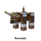 Load image into Gallery viewer, Ravager_minecraft-series-6-custom-video-game-minifigures-set