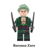 Load image into Gallery viewer, Roronoa Zoro One Piece LEGO-compatible brick minifigure