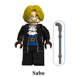 Load image into Gallery viewer, Sabo One Piece LEGO-compatible brick minifigure