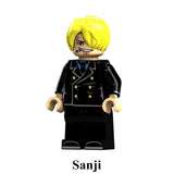 Load image into Gallery viewer, Sanji One Piece LEGO-compatible brick minifigure