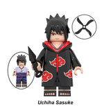 Load image into Gallery viewer, Sasuke Uchiha Naruto LEGO custom brick minifigure anime toy set 1