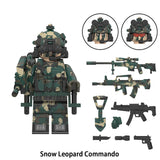 Load image into Gallery viewer, Snow_Leopard_Commando_special-force-series-1-custom-minifigures-set