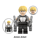 Load image into Gallery viewer, Armin Arlert Attack On Titan LEGO-compatible minifigure | custom brick toy figure