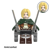 Load image into Gallery viewer, Annie Leonhart Attack On Titan LEGO-compatible minifigure | custom brick toy figure