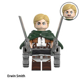 Load image into Gallery viewer, Erwin Smith Attack On Titan LEGO-compatible minifigure | custom brick toy figure