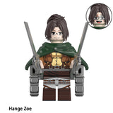 Load image into Gallery viewer, Hange Zoe Attack On Titan LEGO-compatible minifigure | custom brick toy figure