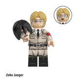 Load image into Gallery viewer, Zeke Yeager Attack On Titan LEGO-compatible minifigure | custom brick toy figure