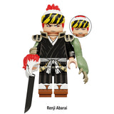 Load image into Gallery viewer, Renji Abarai Bleach LEGO-compatible minifigure | custom brick toy figure