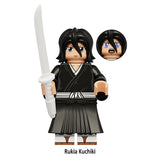Load image into Gallery viewer, Rukia Kuchiki Bleach LEGO-compatible minifigure | custom brick toy figure