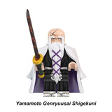 Load image into Gallery viewer, Genryusai Shigekuni Yamamoto Bleach LEGO-compatible minifigure | custom brick toy figure