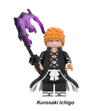 Load image into Gallery viewer, Ichigo Kurosaki Bleach LEGO-compatible minifigure | custom brick toy figure