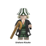 Load image into Gallery viewer, Kisuke Urahara Bleach LEGO-compatible minifigure | custom brick toy figure