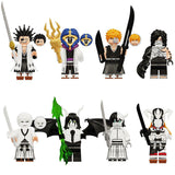 Load image into Gallery viewer, Bleach minifigure set Ichigo Kurosaki In Mugetsu Form, Ichigo Kurosaki With Hollow Mask, Ichigo Kurosaki Cow Head