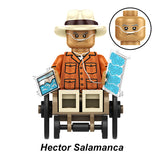 Load image into Gallery viewer, Hector Salamanca Breaking Bad LEGO-compatible minifigure
