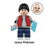 Load image into Gallery viewer, Jesse Pinkman (Red Jacket) Breaking Bad LEGO-compatible minifigure