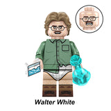 Load image into Gallery viewer, Walter White (Chemistry Teacher) Breaking Bad LEGO-compatible minifigure