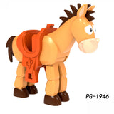 Load image into Gallery viewer, Bullseye Horse Toy Story Anime Brick LEGO-compatible minifigure | custom brick minifigures