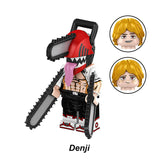 Load image into Gallery viewer, Denji Chainsaw Man Chainsaw Man LEGO-compatible minifigure | custom brick toy figure