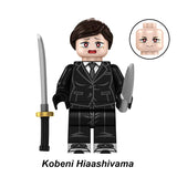 Load image into Gallery viewer, Kobeni Higashiyama Devil Hunter Chainsaw Man LEGO-compatible minifigure | custom brick toy figure