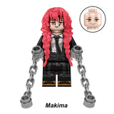 Load image into Gallery viewer, Makima Control Devil Chainsaw Man LEGO-compatible minifigure | custom brick toy figure