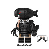 Load image into Gallery viewer, Reze Bomb Devil Chainsaw Man LEGO-compatible minifigure | custom brick toy figure