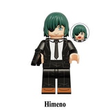 Load image into Gallery viewer, Himeno Chainsaw Man LEGO-compatible minifigure custom anime brick toy