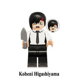 Load image into Gallery viewer, Kobeni Higashiyama Chainsaw Man LEGO-compatible minifigure custom anime brick toy