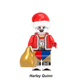 Load image into Gallery viewer, Christmas Harley Quinn Holiday Edition LEGO-compatible minifigure | custom brick minifigures