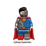 Load image into Gallery viewer, Cyborg Superman (Hank Henshaw) DC Comics LEGO-compatible minifigure
