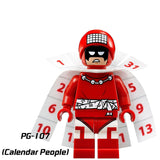 Load image into Gallery viewer, Calendar Man DC Classic LEGO-compatible minifigure | custom brick minifigures