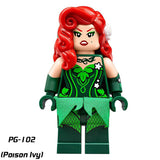 Load image into Gallery viewer, Poison Ivy DC Classic LEGO-compatible minifigure | custom brick minifigures