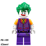 Load image into Gallery viewer, The Joker Custom Clown LEGO-compatible minifigure | custom brick minifigures