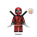 Load image into Gallery viewer, Deadpool Wade Wilson Marvel Universe LEGO-compatible minifigure | custom brick minifigures