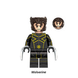 Load image into Gallery viewer, Modern Wolverine Brown Suit Marvel Universe LEGO-compatible minifigure | custom brick minifigures