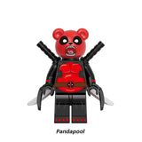 Load image into Gallery viewer, Pandapool Deadpool Corps Marvel Universe LEGO-compatible minifigure | custom brick minifigures