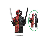 Load image into Gallery viewer, Venompool Symbiote Variant Marvel Universe LEGO-compatible minifigure | custom brick minifigures