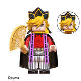 Load image into Gallery viewer, Doma Demon Slayer LEGO-compatible minifigure | custom brick toy figure
